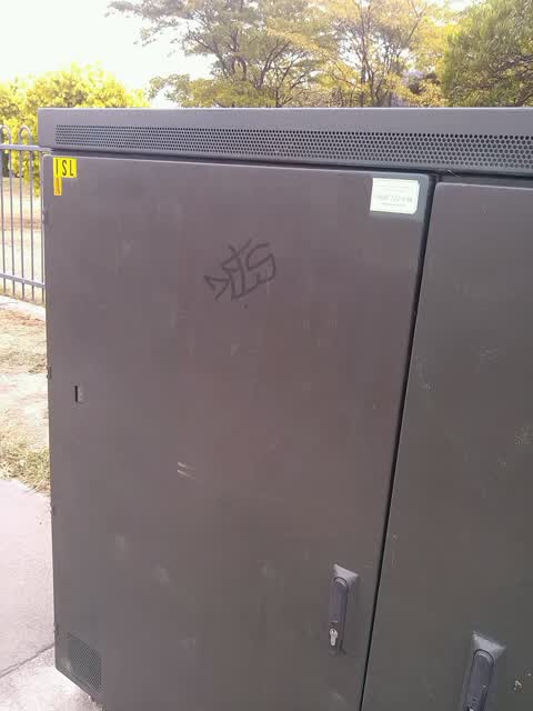 Graffiti, a report photo
