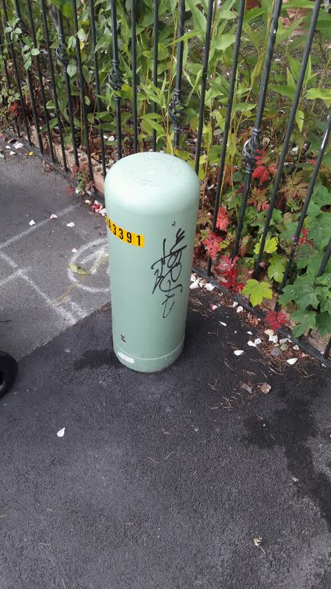 Graffiti, a report photo