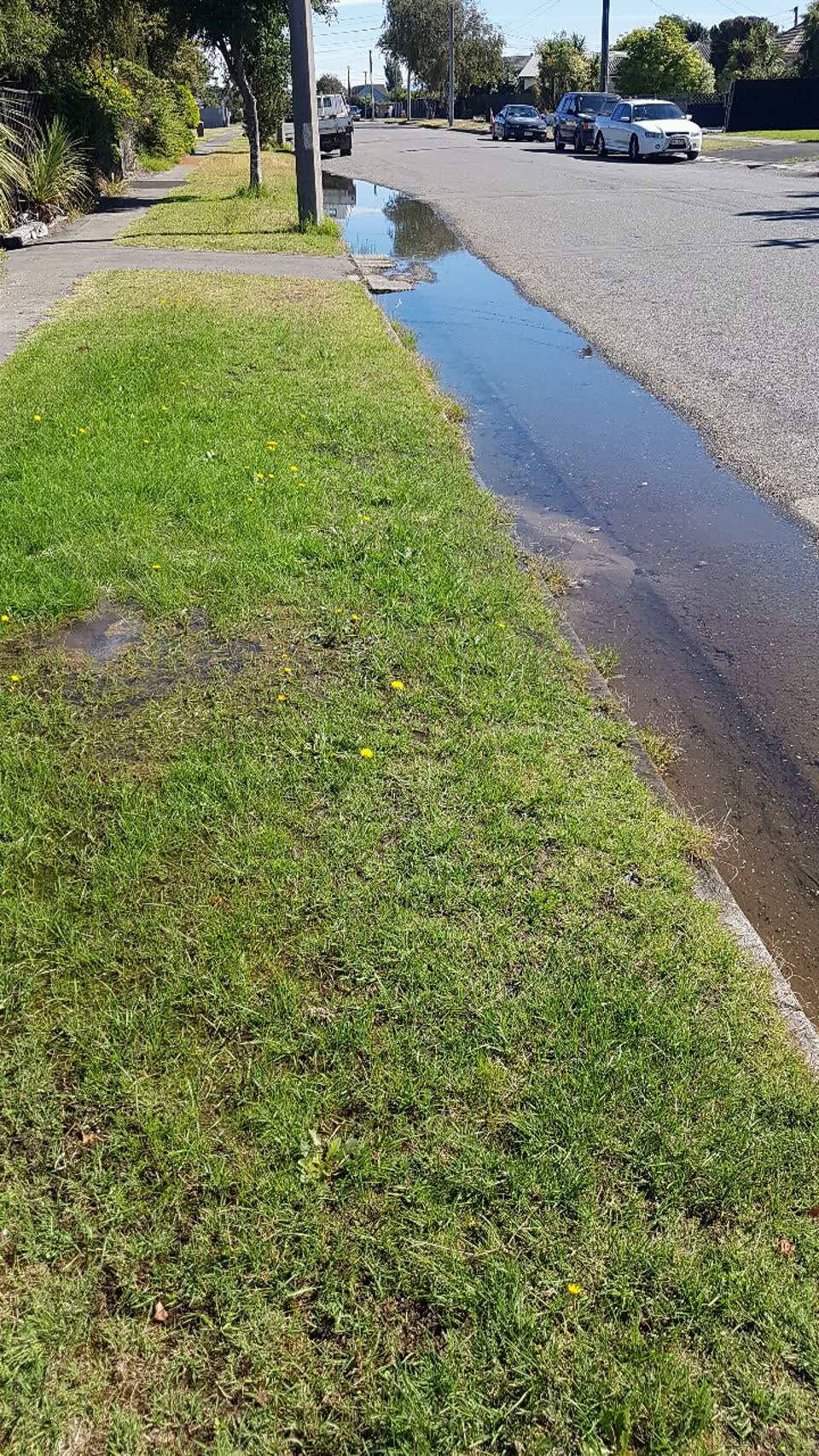 The photograph attached to this water supply report