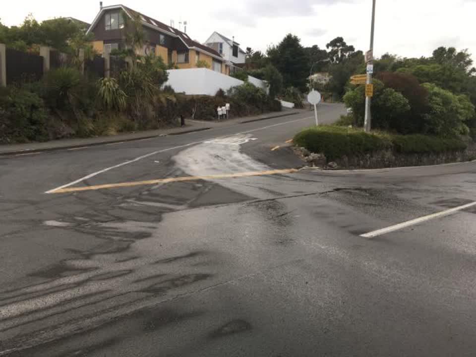 The photograph attached to this wastewater/stormwater report
