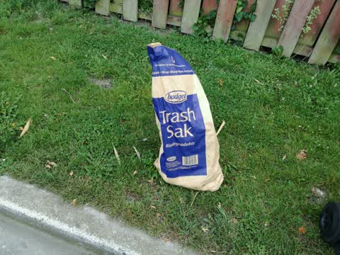 Rubbish/Recycling, a report photo