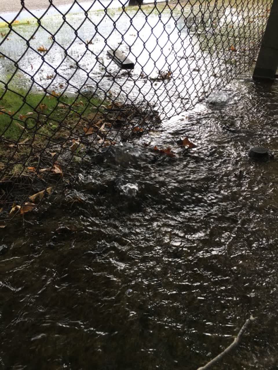 The photograph attached to this water supply report