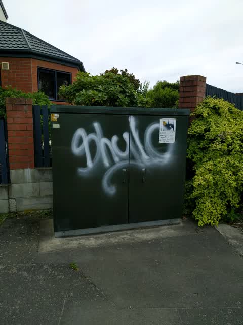 Graffiti, a report photo