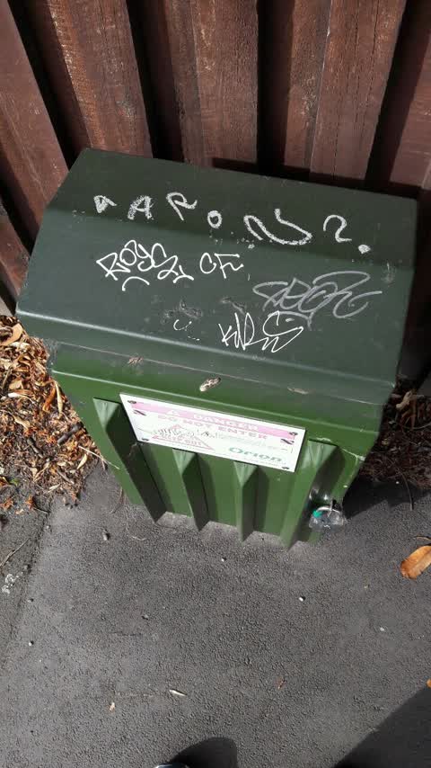 Graffiti, a report photo