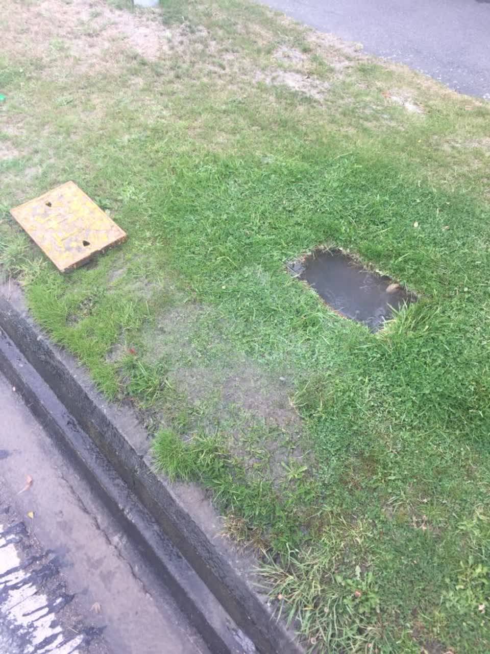 The photograph attached to this wastewater/stormwater report