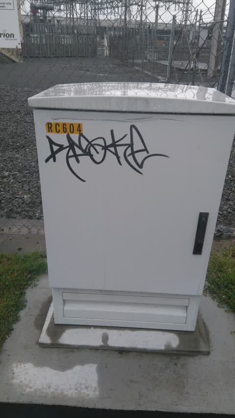 Graffiti, a report photo