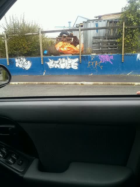 Graffiti, a report photo