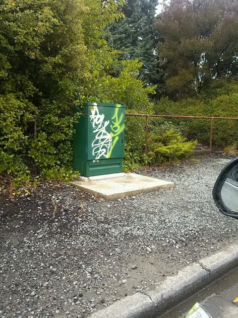 Graffiti, a report photo