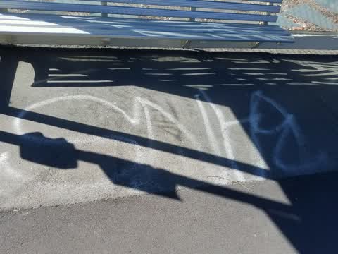 Graffiti, a report photo