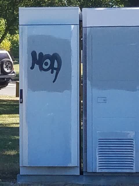 Graffiti, a report photo