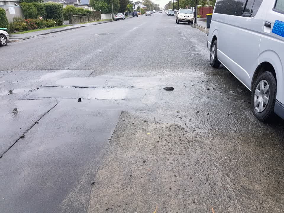 The photograph attached to this wastewater/stormwater report