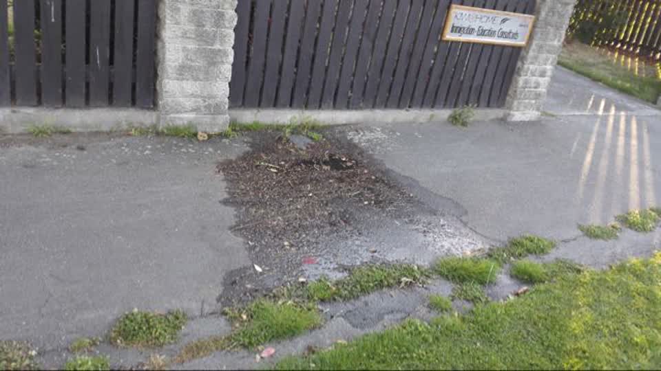 The photograph attached to this water supply report