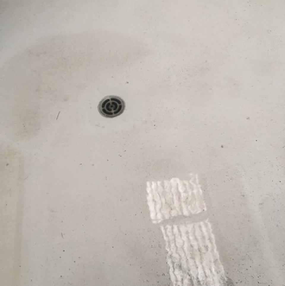 The photograph attached to this wastewater/stormwater report