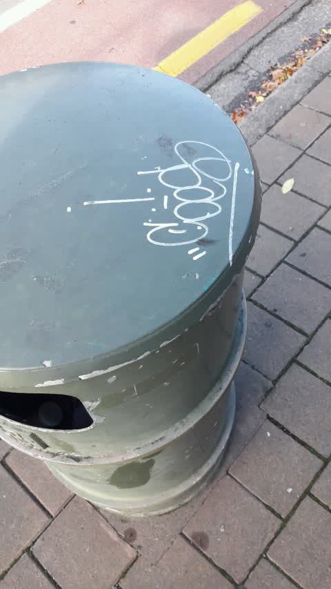Graffiti, a report photo