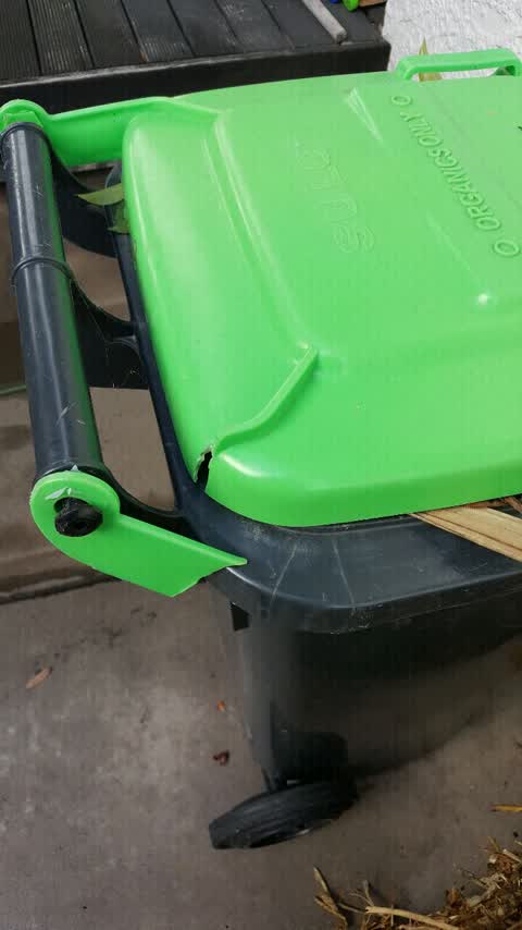 Rubbish/Recycling, a report photo