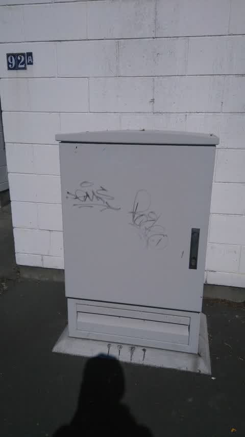 Graffiti, a report photo