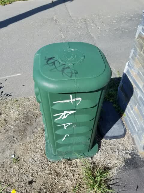 Graffiti — a report photo