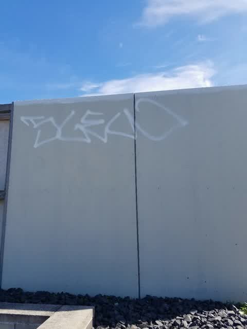 Graffiti, a report photo