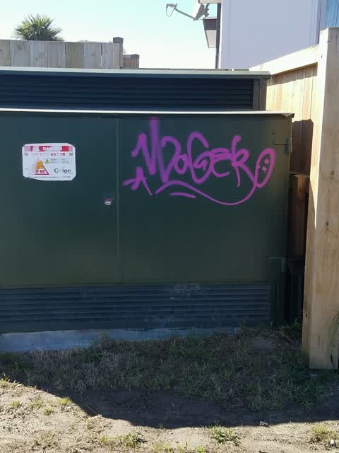 Graffiti, a report photo
