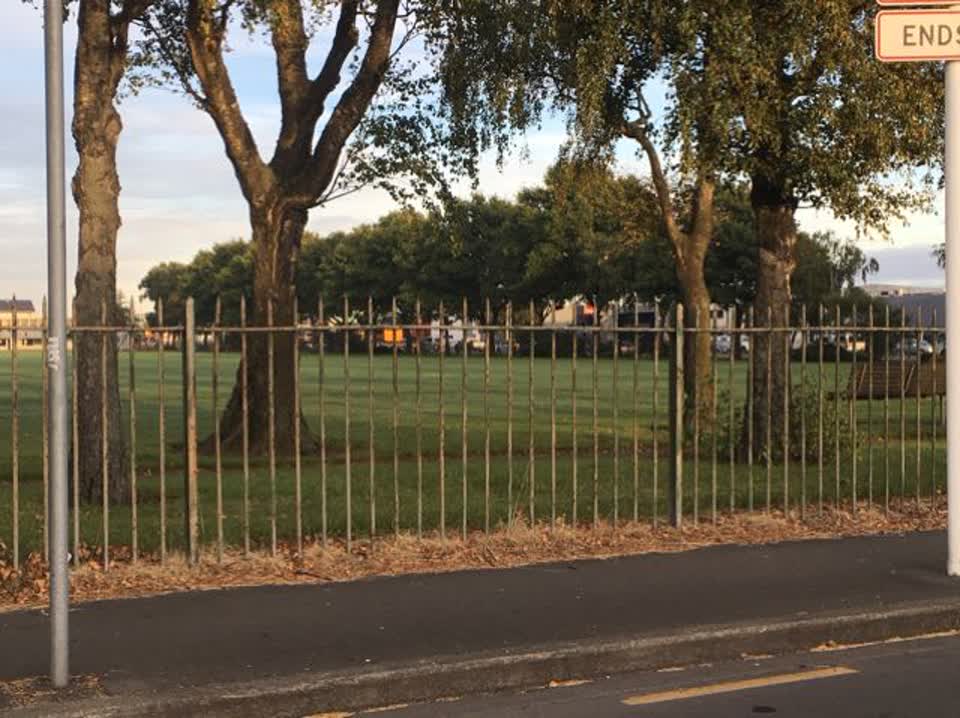 The photograph attached to this parks report