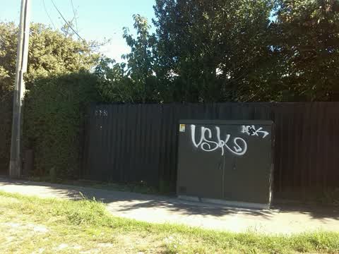 Graffiti, a report photo