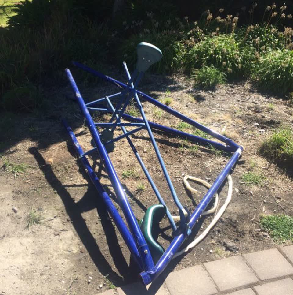 The photograph attached to this parks report