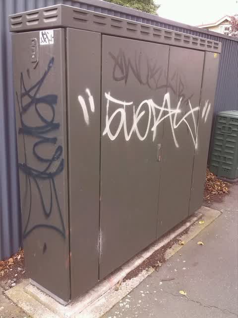 Graffiti, a report photo