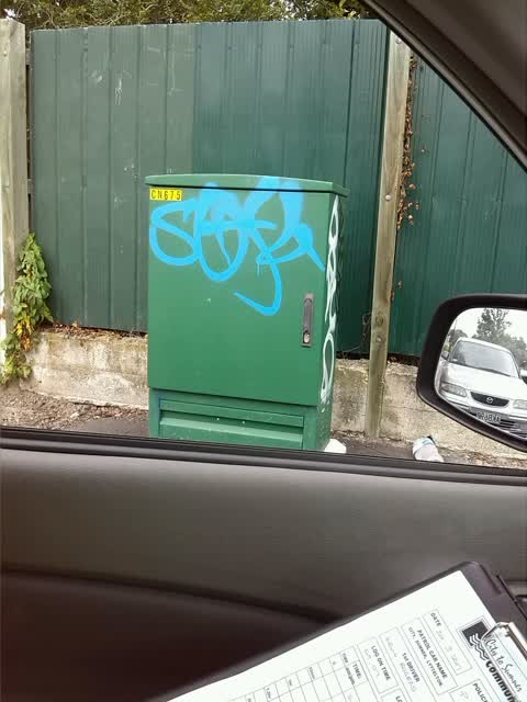 Graffiti, a report photo