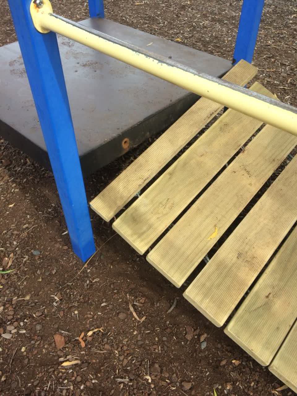 The photograph attached to this parks report