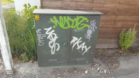 Graffiti — a report photo