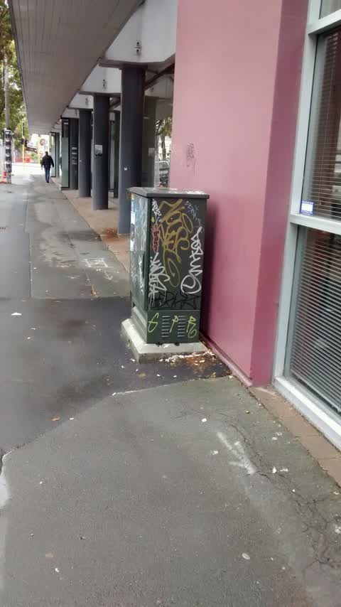 Graffiti, a report photo