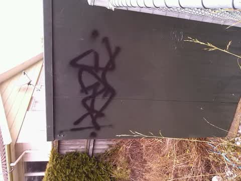 Graffiti, a report photo