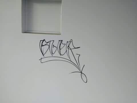 Graffiti, a report photo