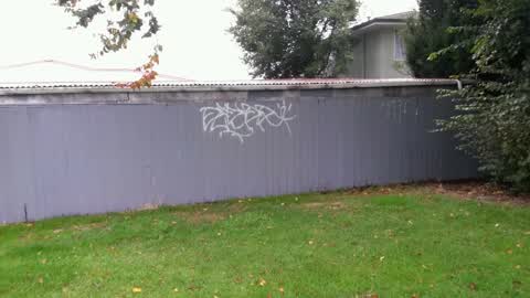 Graffiti — a report photo