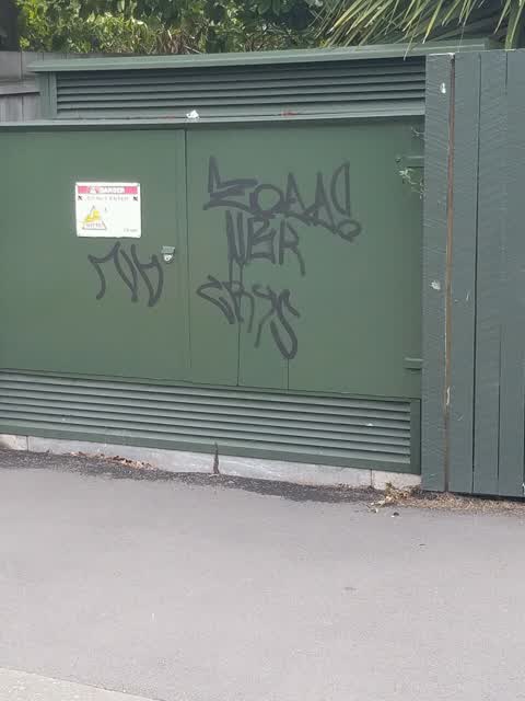 Graffiti, a report photo