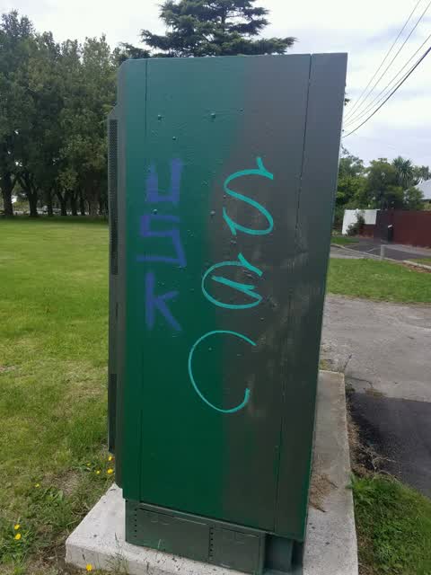 Graffiti, a report photo