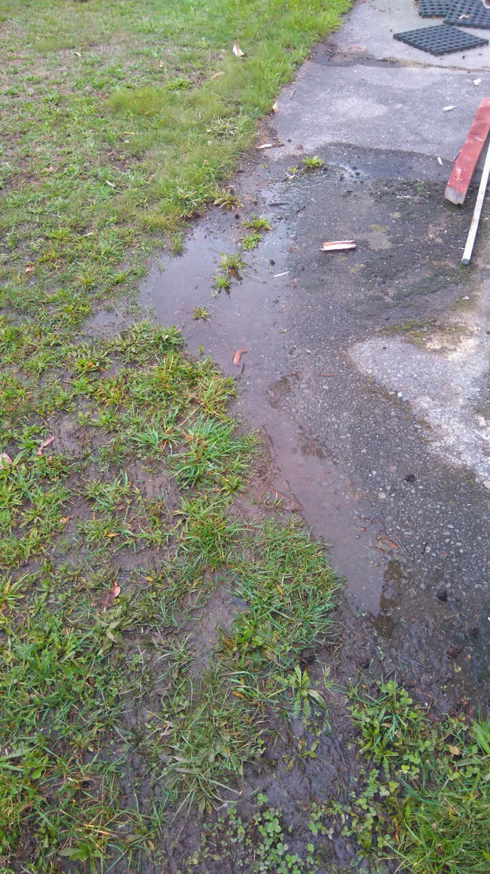 The photograph attached to this water supply report