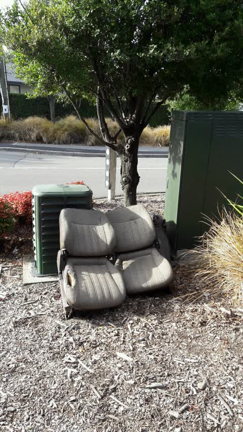 Rubbish/Recycling — a report photo