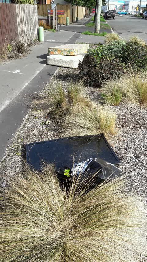 Rubbish/Recycling, a report photo