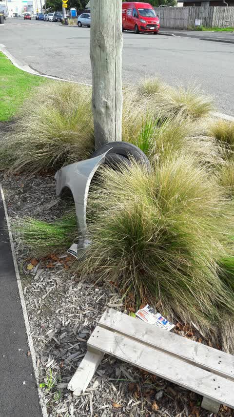 Rubbish/Recycling, a report photo