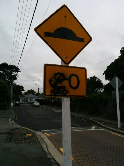 Graffiti, a report photo
