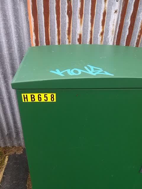 Graffiti, a report photo