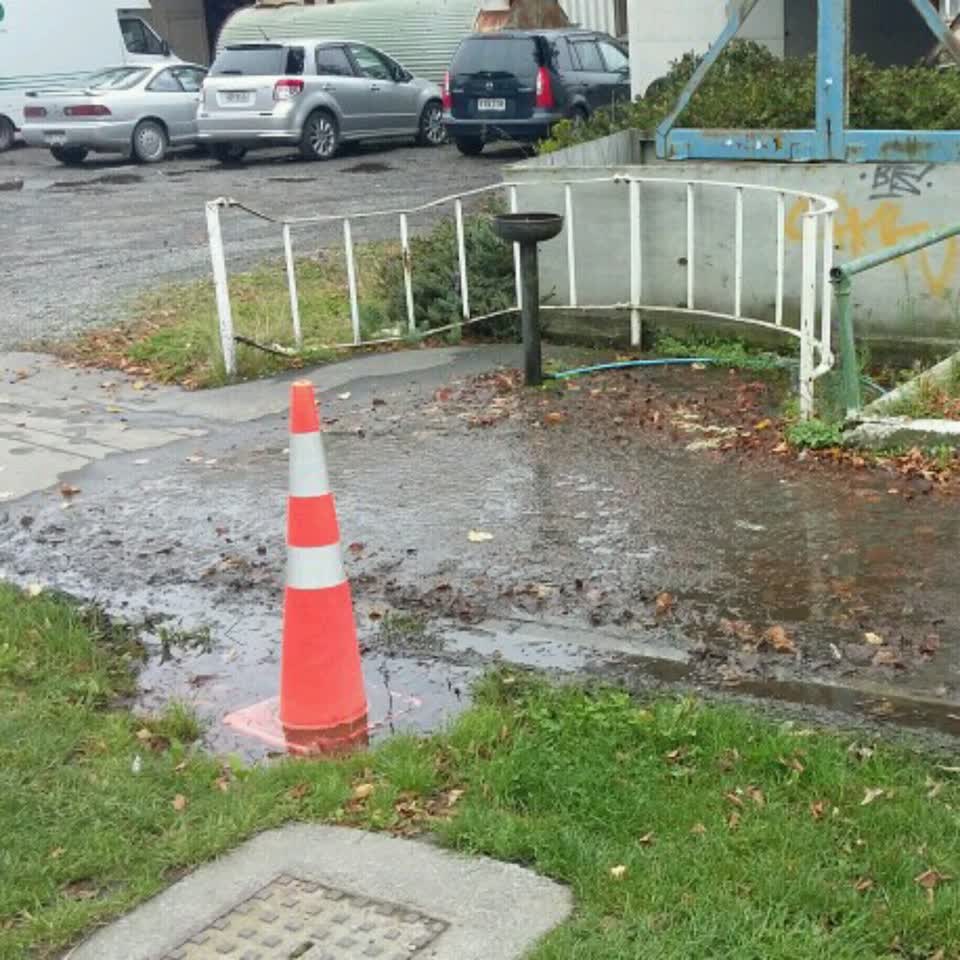 The photograph attached to this water supply report