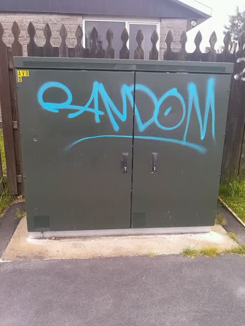 Graffiti, a report photo