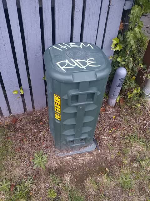 Graffiti, a report photo