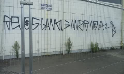 Graffiti, a report photo