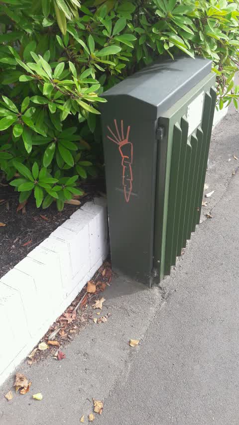 Graffiti, a report photo
