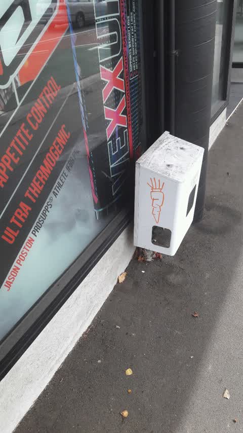 Graffiti, a report photo
