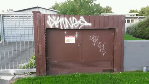 Graffiti, a report photo