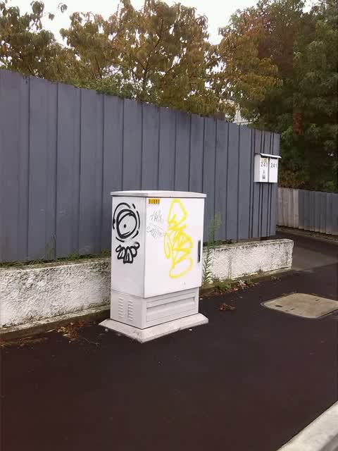Graffiti, a report photo